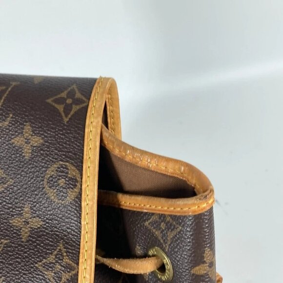 LOUIS VUITTON M40107 Monogram Sac Ado-Bosphore backpack bag Brown - Picture 12 of 16